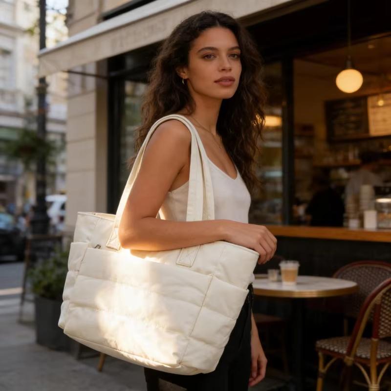 Women'S Handbag Lightweight And Fluffy Suitable For Travel Work Beach Gym And Shopping