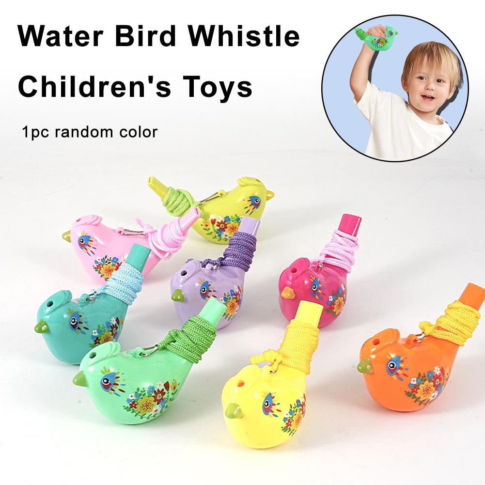 Color Water Bird Whistle Bath Music Toys Kids Novelty Early Education Puzzle Gift Musical Instrument Parent-child Interaction