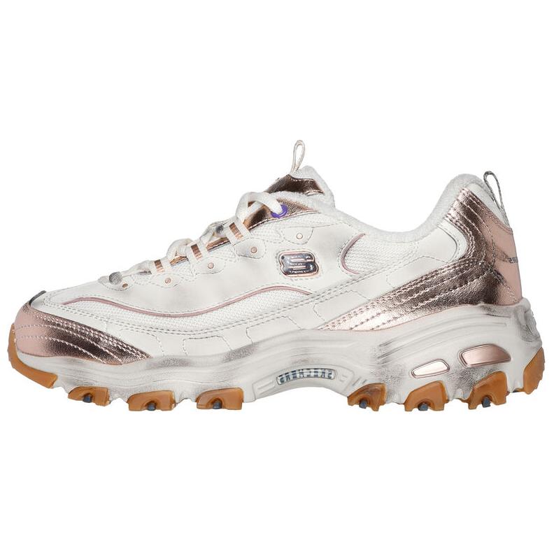 Skechers DLites 1.0 Кожаные Винтажные Vision Удобные Ретро Амортизирующие Прочные Поддерживающие Легкие Низкие Папины Кроссовки 150245-NTGD 38