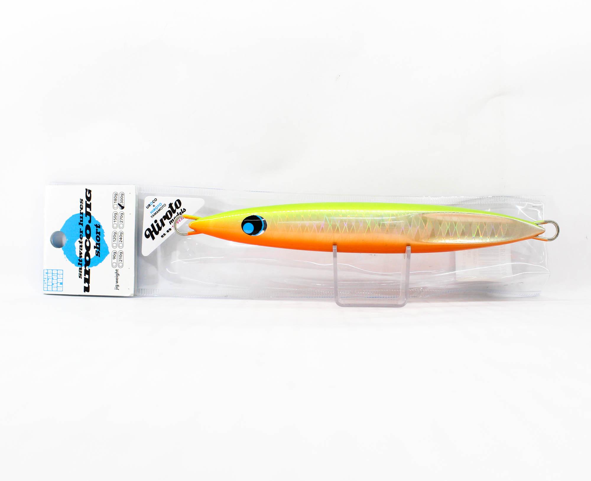 

Uroco Metal Jig Uroco Short 300 grams Hiroto 249 (7303)