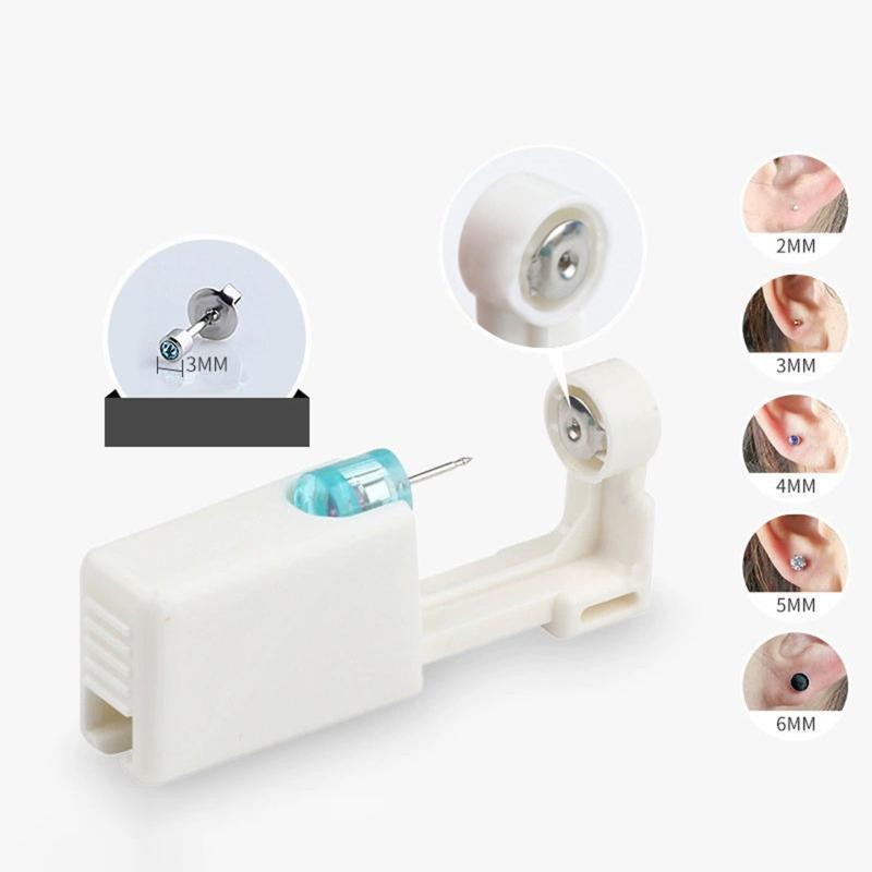 Einweg-Set für automatische Ohrlochstechpistolen, professionelles Ohrlochstechset der 2. Generation aus Edelstahl