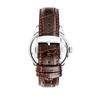 Maserati Sorpasso Open Heart Leather Strap Brown Dial Quartz R8821124002 100M Men's Watch