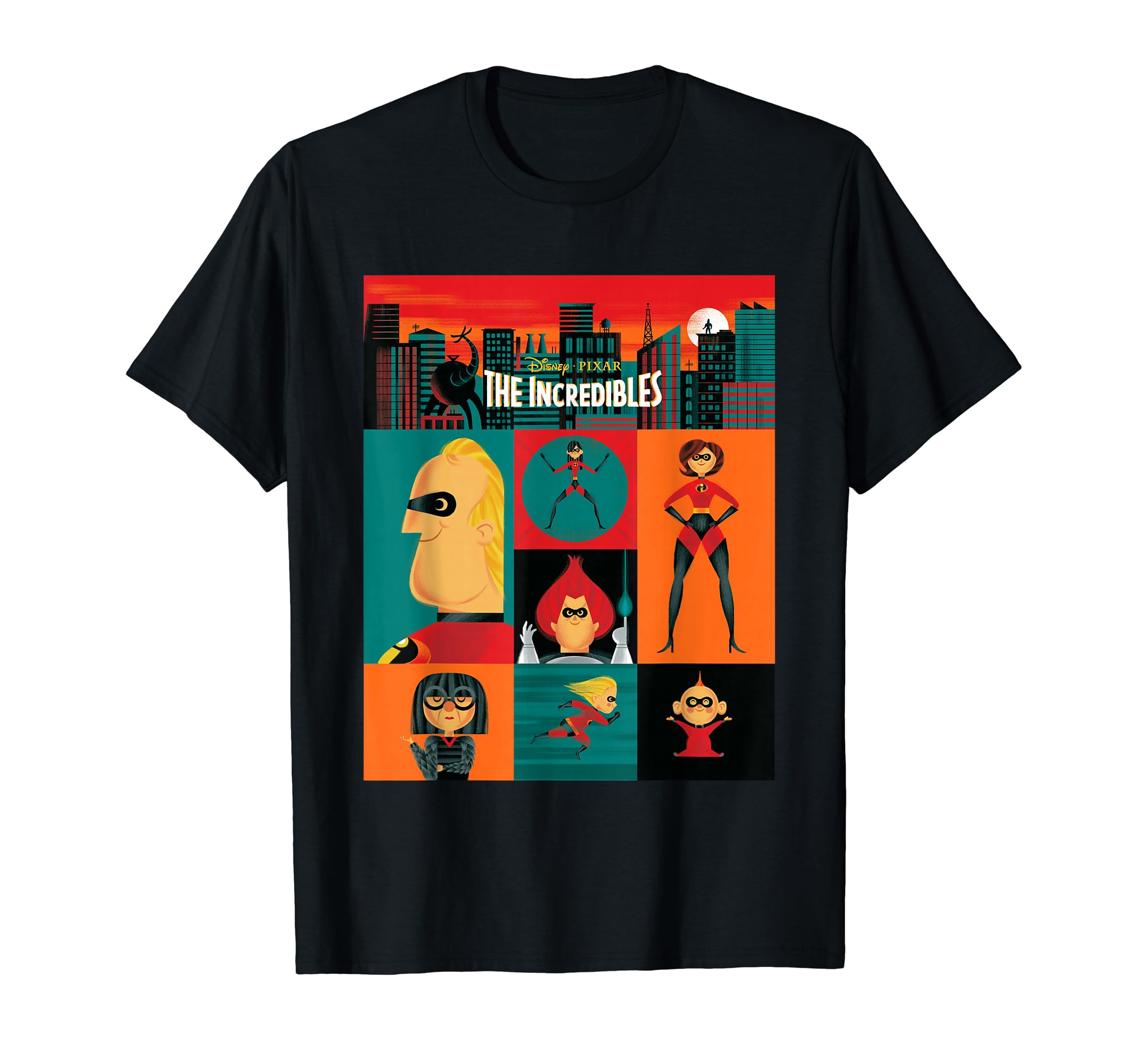 

Disney and Pixar Incredibles Colorblock T-Shirt
