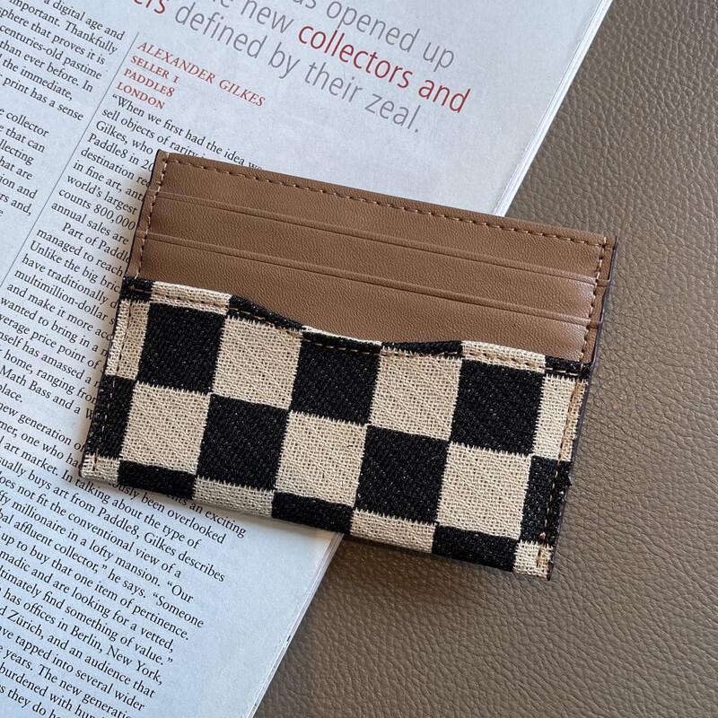 Женский ультратонкий холдер для карт из канваса ViPelo