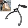 10inch Clamping Log Tongs Steel Heavy Duty 2 Claw Log Lifting Handling Dragging Carrying Tool for Mo