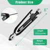 The 15.24 Cm/22.86 Cm Wire Twisting Pliers, High-carbon Steel Twist Wire Tool with Polished Jaws for Grin Twisting and Cuting Stainless Steel