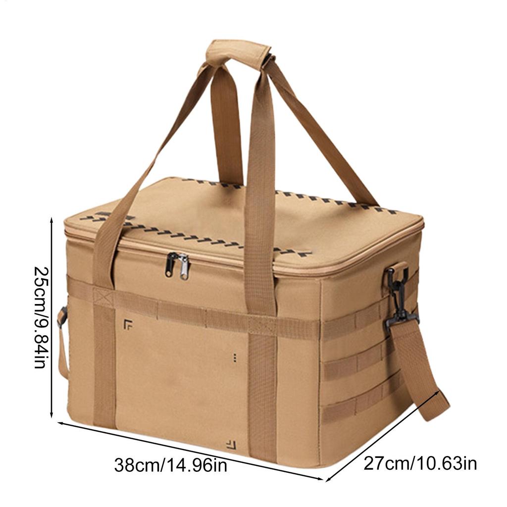 Kempingové tašky pro organizaci Kempingová taška Soft kontejner 36L Voděodolný chladicí box Velkokapacitní skládací pouzdro na plážový piknik