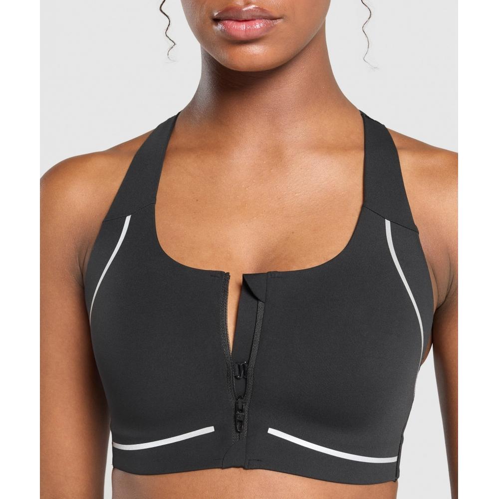 Gymshark Running Sports Bra Black B9a7r Bb2j