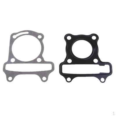 2 Pcs Cylinder Head Gaskets Bottom Plate Washers Motorcycle Replacement Parts for Gy6 Scooter
