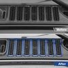 7Pc Car Hood Air Intake Vent Frame Trim Cover Bezels for Jeep Wrangler JL JT 18+