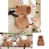 Niedlicher Capybara Plüsch Auto Taschentuchbox Halter Weiches und flauschiges Design!