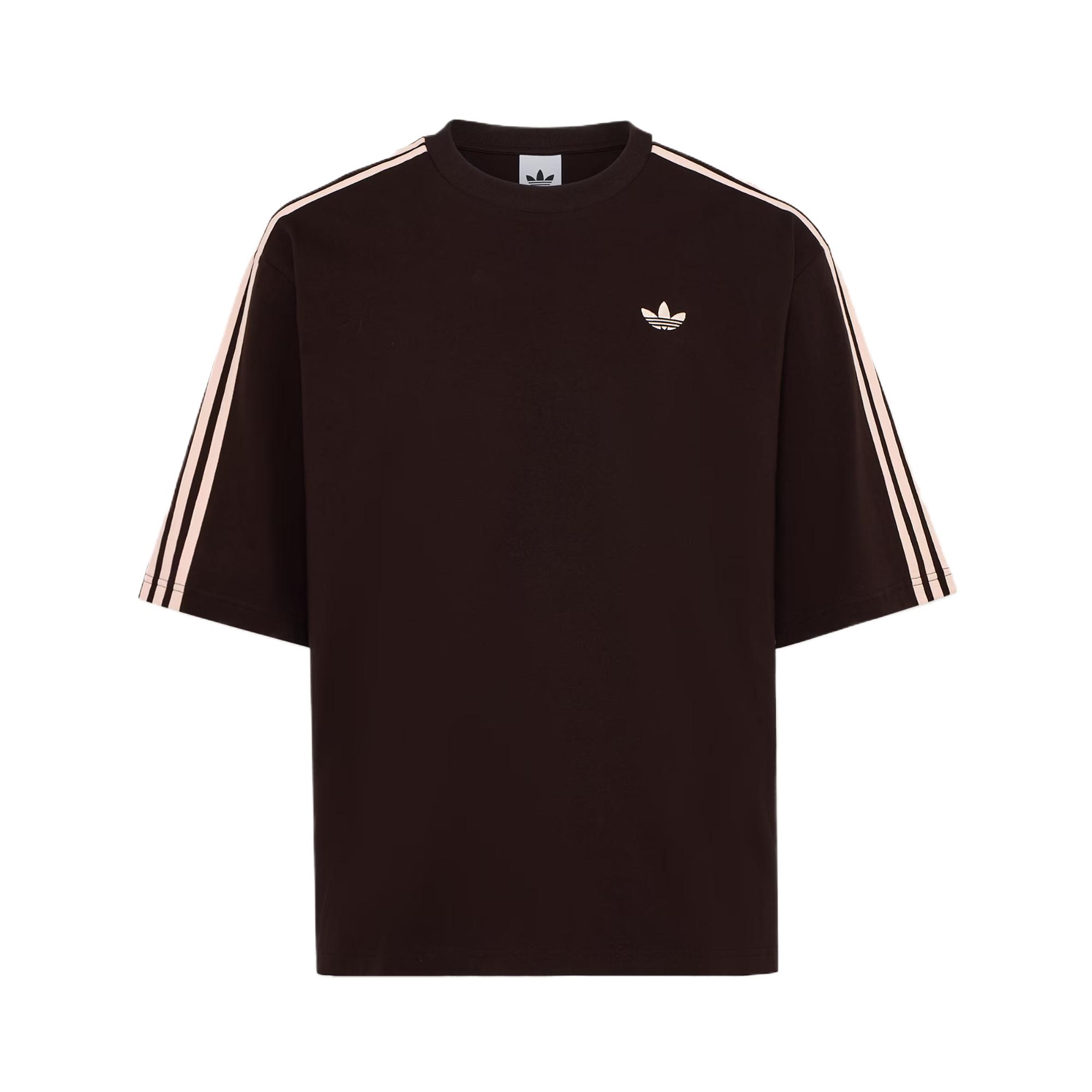 Adidas Originals 3S Short Sleeve Sports T-Shirt Men Tops KG6333 L