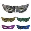 Carnival Party Masked Glitter Glasses Half Face Mask Makeup Ball Performance High Beauty Face Mask Props