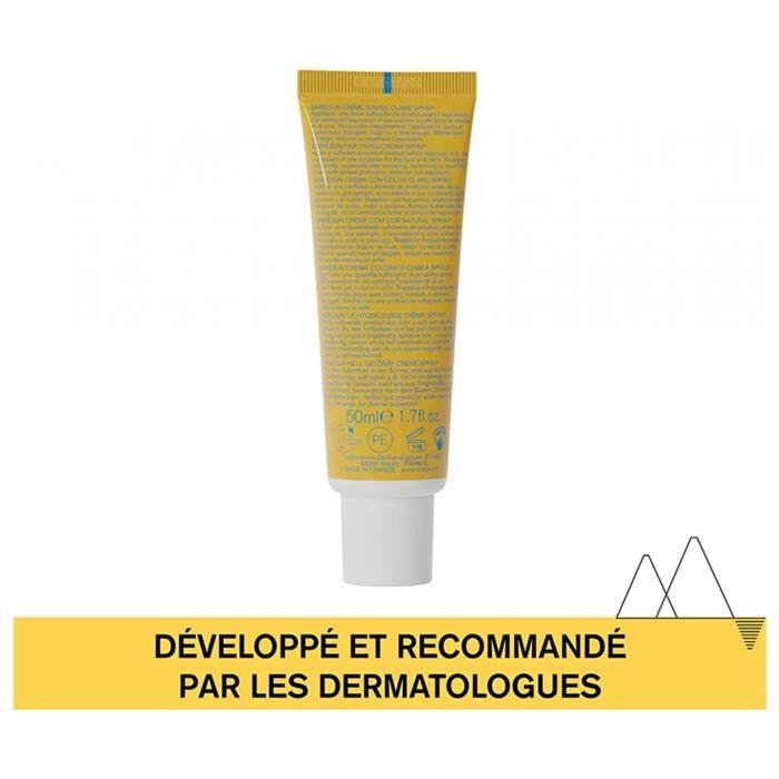 Crème Teintée Claire SPF50 - Uriage - Bariésun - Formule Haute Protection - Effet Bonne Mine
