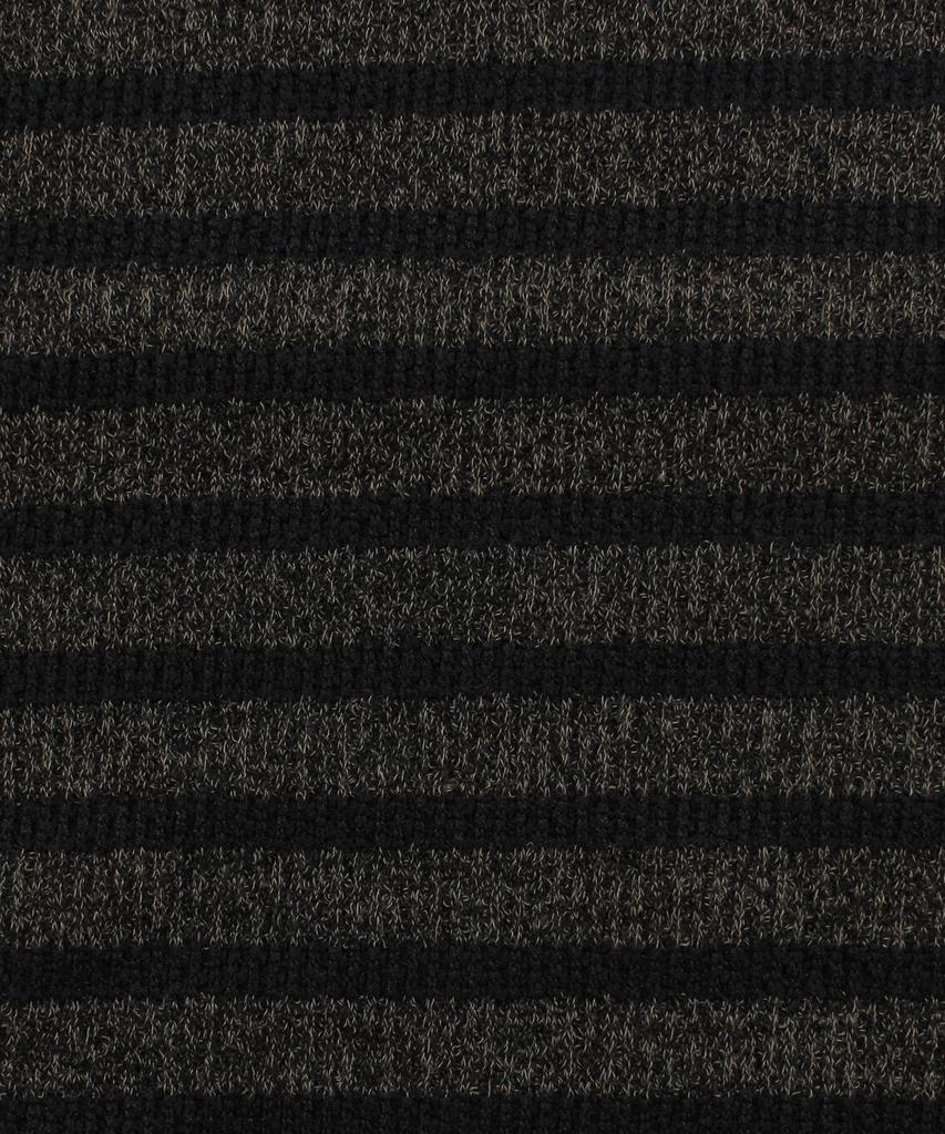 CAMEL WORK Relaxed Striped Knit (Green)