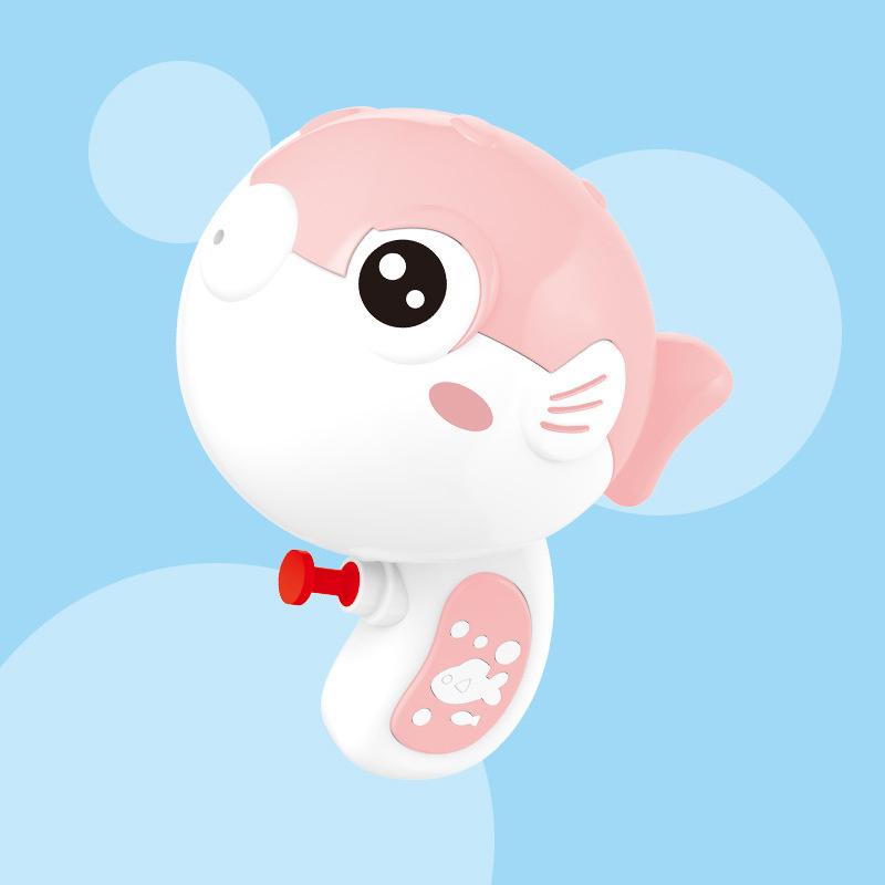 Animal Water Spray Toy Cartoon Shark Crocodile Pufferfish Water Spray Summer Beach Toy Water Sports Swimming Pool Games Toy