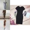 Elegant Womens Short Sleeve Bodycon Pencil Dress For Summer Casual Plus Sizes