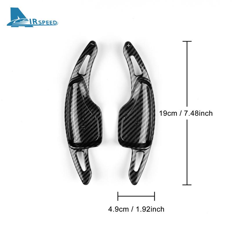 TOP ABS Car Steering Wheel Paddle Shifter Cover for Chevrolet Camaro 2016 2017 2018 Trim Accessories