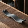 Creative Coarse Pottery Incense Holder - Reclining Sandalwood Burner & Ornament for Home or Office.