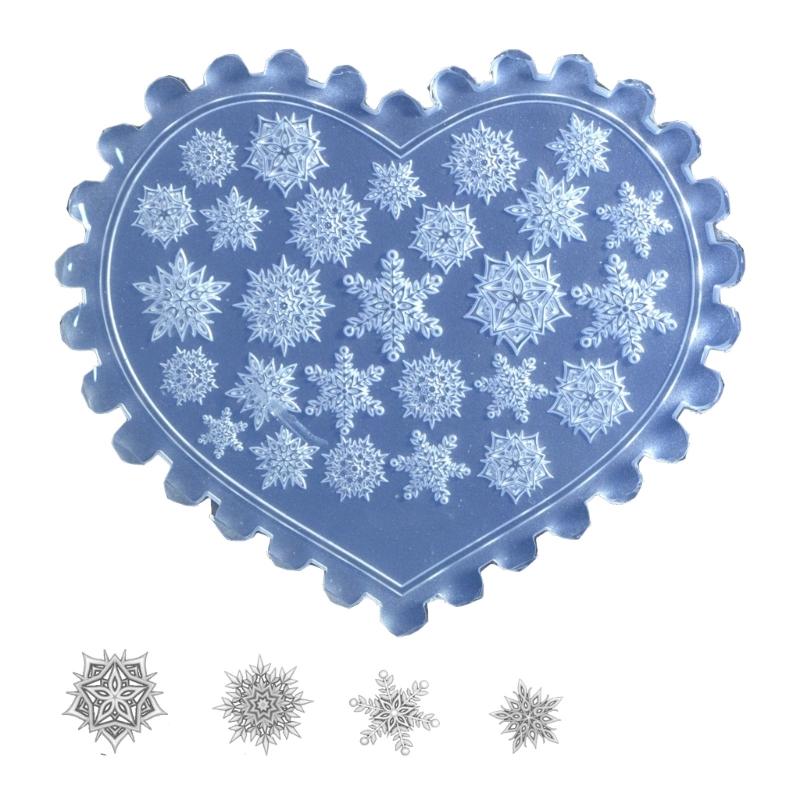 Creative Nail Art Silicone Mold for Easy Pattern and Designs Creation Soft Materials Fit Various Nail Shapes and Lengths