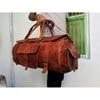 Leather Duffle Bag, Travel Duffle Bag, Personalized Unisex Overnight Weekend Bag, Gym Bag, Best Gift, Custom Cabin Luggage