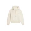 AMIPARIS Fw22 Logo Hjerte Symbol Ensfarvet Hættetrøje Langærmet Sweatshirt Unisex sweatshirt Off-White USW202747-150
