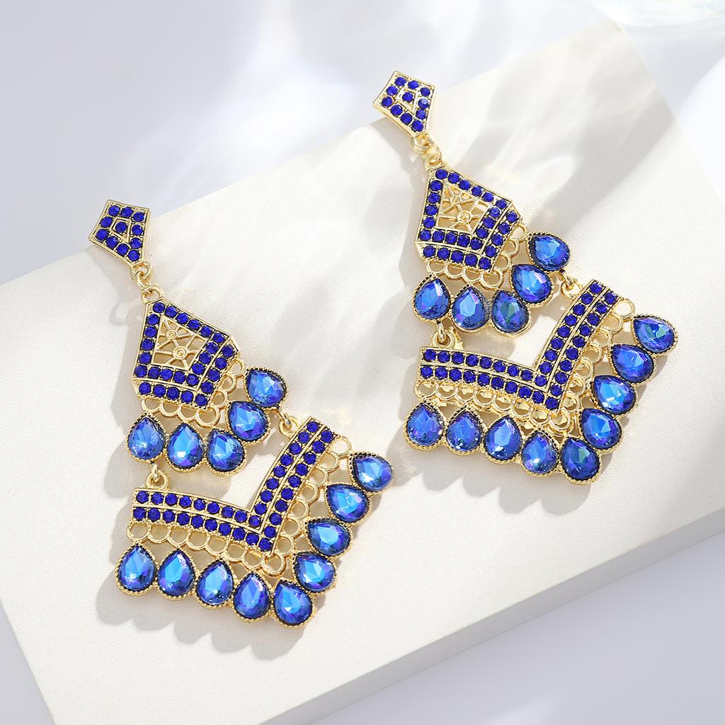 New Arrival Pendant Earrings Ethnic Style Cut Out Geometric Earrings Accessible Luxuryclassy Earrings