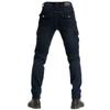 Men's Slim Fit Four Seasons Motorcycle Cargo Pants - Black, Multi-Pocket Riding Jeans