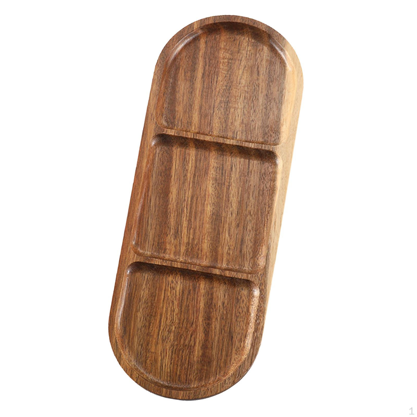 

Элегантный деревянный поднос для сервировки дома и развлечений B style oval lattice