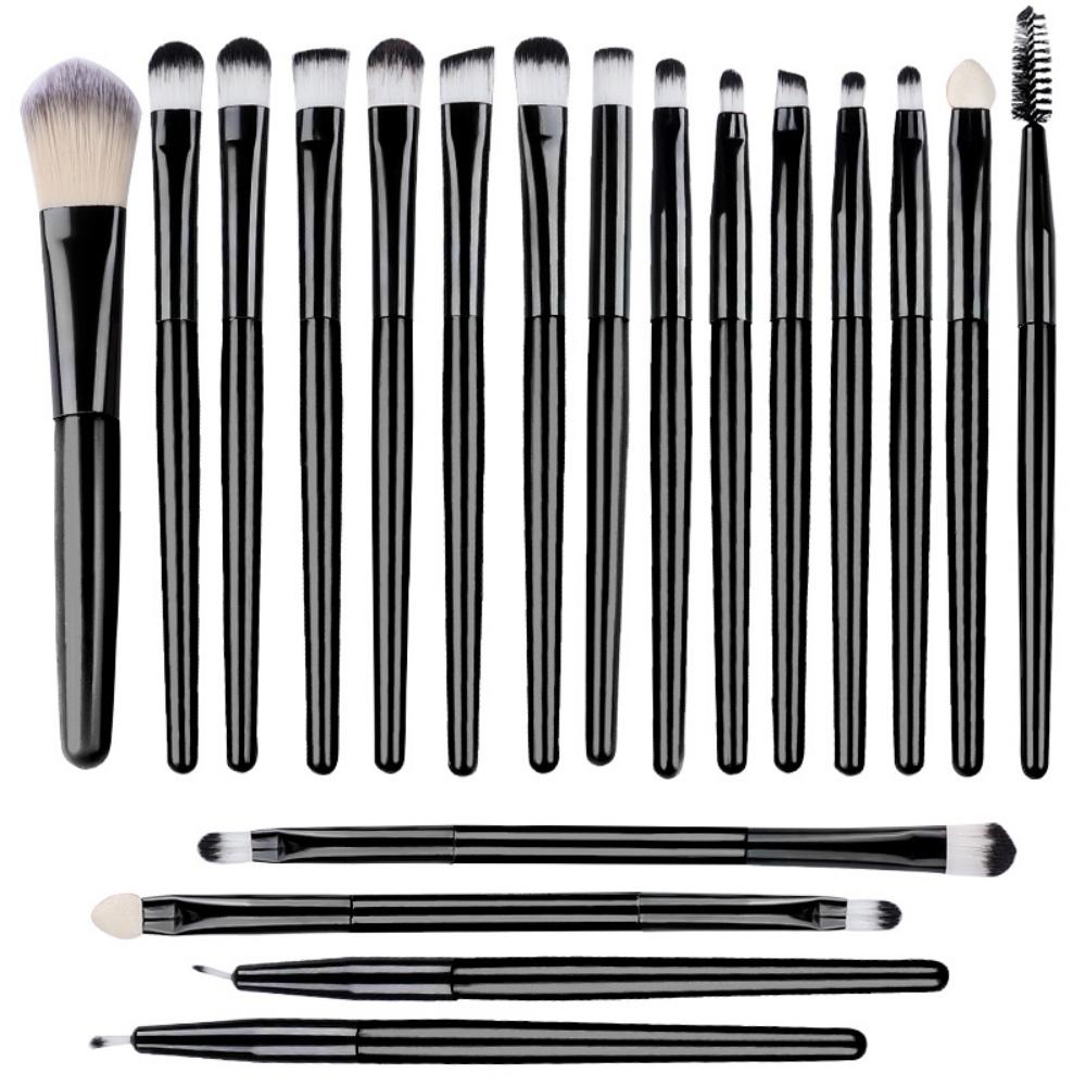 20Pcs Makeup Brush Set Eyeliner Blending Cheeks Eye Cosmetic Foundation Brushes ,Professional Complete Set for Face Eyeshadow