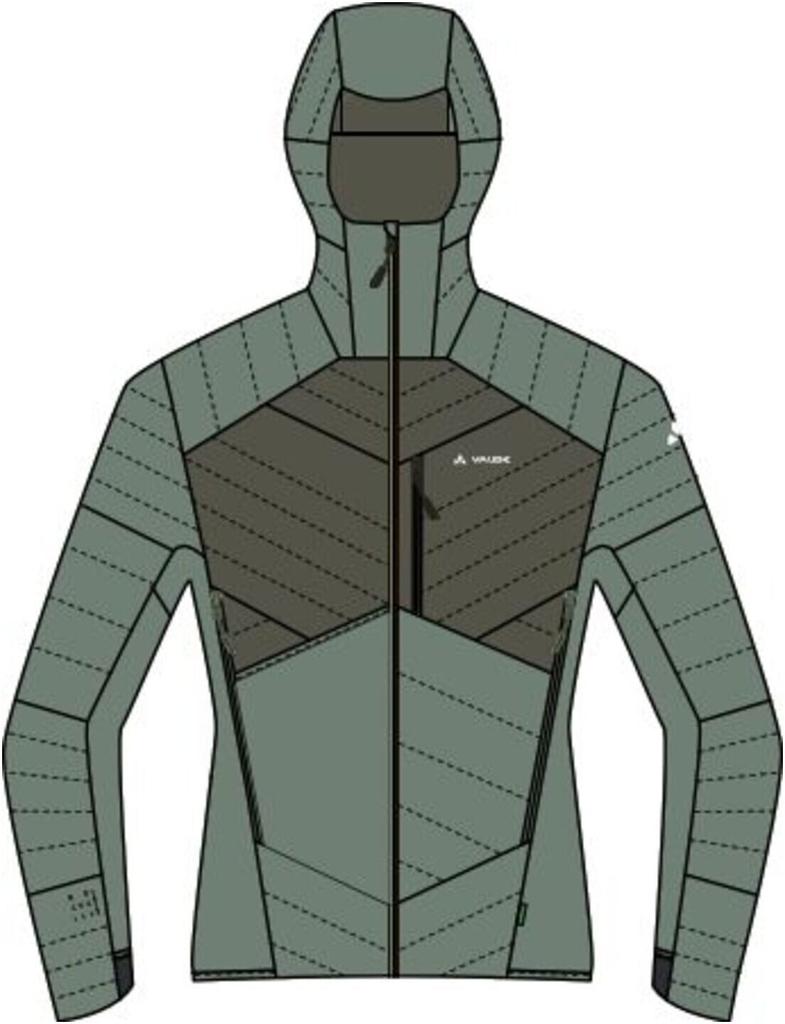 VAUDE Sesvenna Pro II M Herrenjacke Sesvenna Pro Jacket II agave