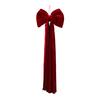 Large Christmas Tree Topper Bow Red Velvet Ribbon Gift Bows for Home Wreath Birthday Wedding Party Room Wall Backdrop Decoration