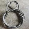 Hand-Spliced Steel Wire Rope Slings, Eye-Spliced Tow Rope for Lifting and Cranes, Available In 10/12/14/16/18MM