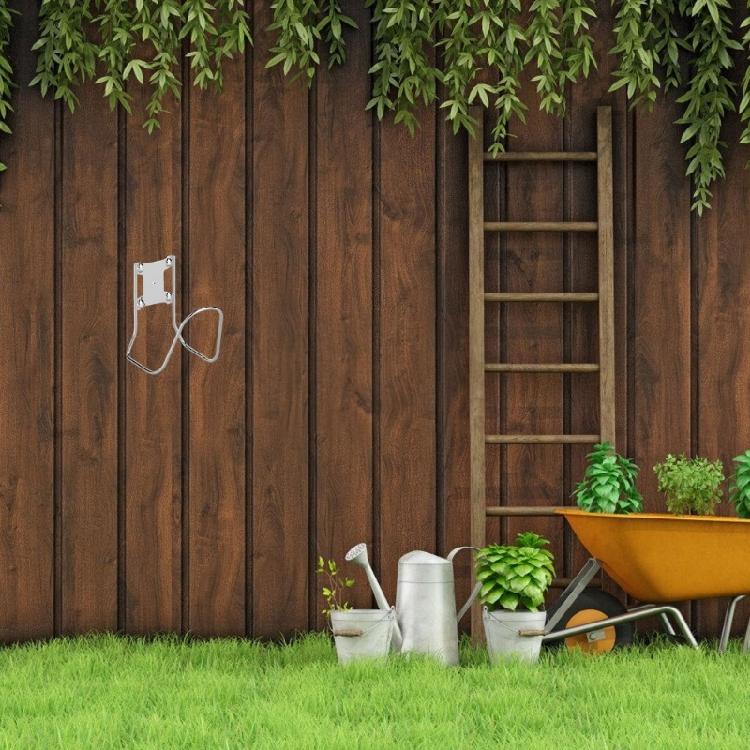 Portarotolo da Parete Pianificatore Proprietario 304 Inossidabile Permanente Rack di Stoccaggio per Attrezzi da Garage Giardino