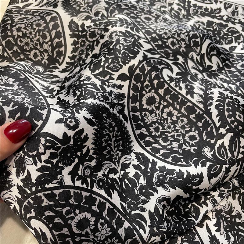 Eșarfă pătrată cu imprimeu paisley nou, bandană din satin moale, eșarfă de cap vintage rezistentă la vânt, șal din imitație de mătase, prosop de călătorie pentru plajă