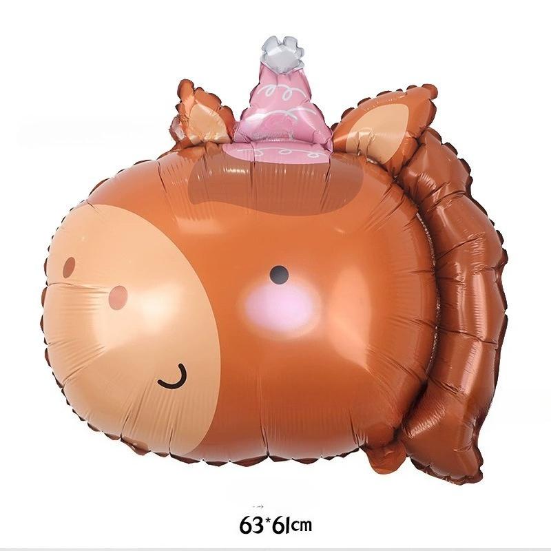 Cartoon zwierząt balon foliowy motyl dinozaur balony z helem dla dziecka dekoracje na przyjęcie urodzinowe dla dzieci
