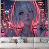 Large Hot Girl Tapestry Bedroom Wall Hanging Fabric Modern Style Game Room, Living Room Popular  Art Decoration
