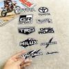 FOR TOYOTA TRO Universal Multi-Purpose Reflective Waterproof Stickers Scratch Conceal For Auto Bike Helmet Mug Fridge Decoration