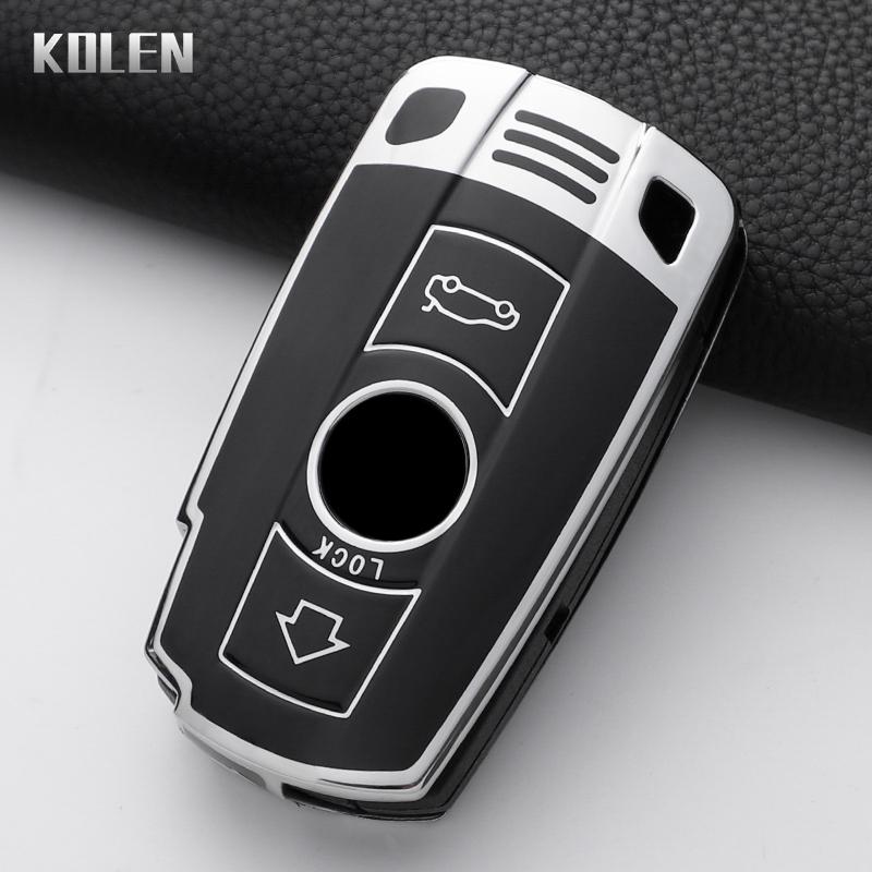 Fashion Tpu Car Key Case Cover For Bmw E90 E60 E70 E87 3 5 6 Series M3 M5 X1 X5 X6 Z4 E71 E72 E88 E89 E91 E92 Protector Keychain