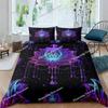 Bohemian Lotus Bedding Set Mandala Duvet Cover Bedroom Comforter Covers Single Twin King Size Quilt Cover Home Textile