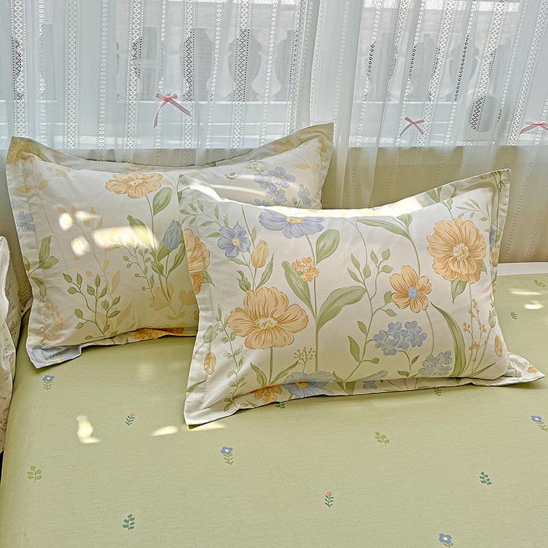 2025 Pure Cotton Cartoon Pillowcase Set - Pair of 48x74cm Pillow Covers