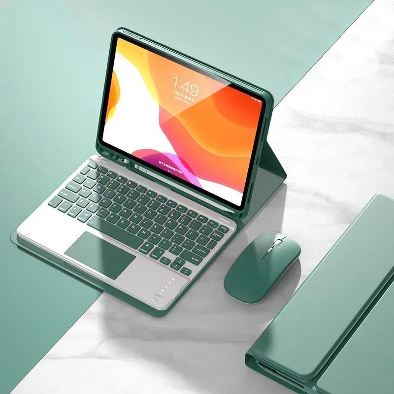 2025 New IPad A16 Case Touch Keyboard & Mouse Capa for Apple IPad 11th Generation 11inch A16 2025 Funda Shockproof Tablet Cover