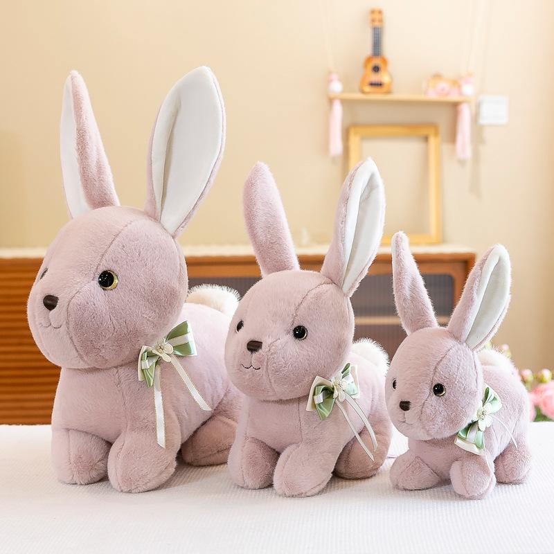 New Cartoon Comparable Rabbit Doll Plush Toy Doll Catch Machine Doll Cute Little Rabbit Children's Gift