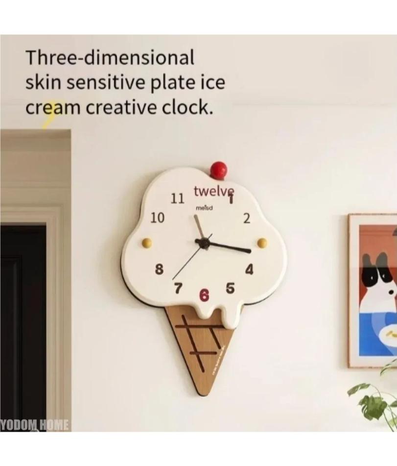 Premium Luxury Fashion Wall Clock - Unique Cute Design, Elegant Home Decor Reloj De Pared for Living Room Bedroom