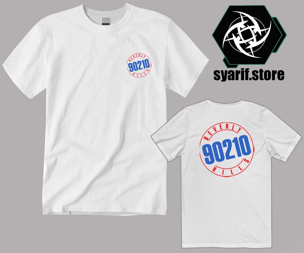 Beverly Hills 90210 TV Show Men s White Size S to 3XL 2XL