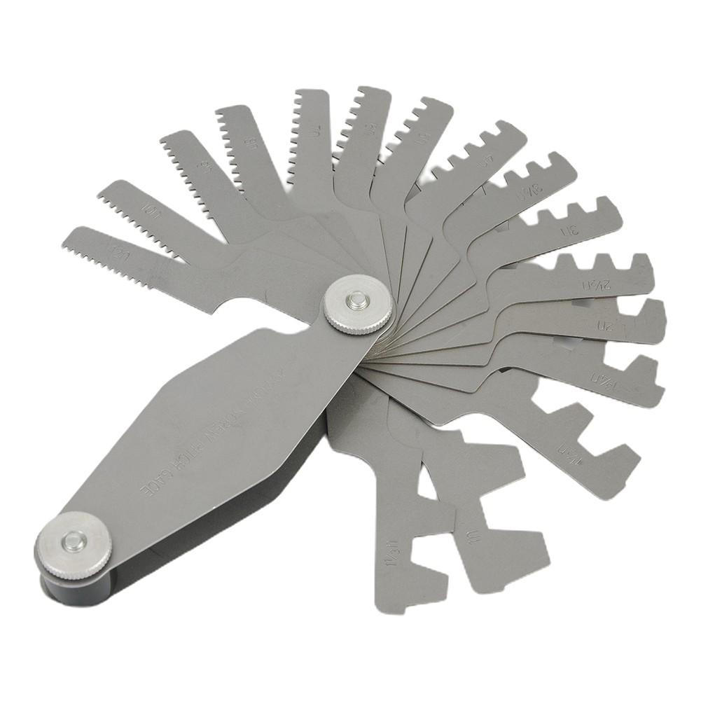 16 Blade ACME Pitch Gauge 29 Degree Angle Thread 1n - 12n