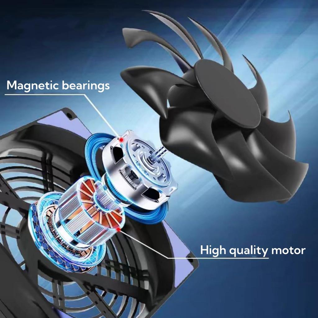 Dual USB Cooling Fan 120mm  Quiet 5V Cooler for Router PC Cabinet