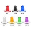 Mountain bike Schrader Valve caps,colored aluminum alloy round valve cover,Schrader Valve covers for bikes,dust caps