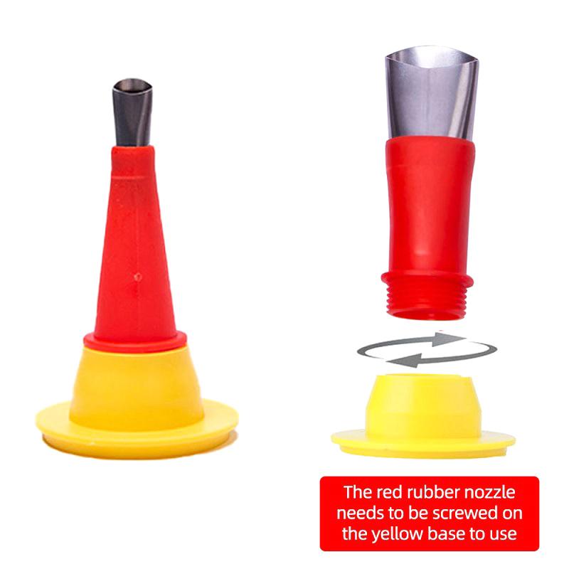 22Pcs Stainless Steel Caulk Nozzle Applicator Caulking Finisher Glue Tool Kitchen Bathroom Sink Silicone Sealant Finishing Tool