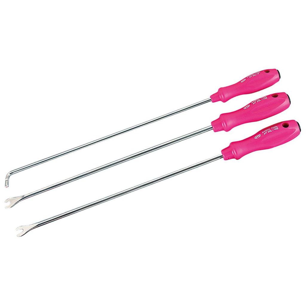 Kyoto Tool (KTC) Clip Clamp Tool, Long Straight Set, ATP03C